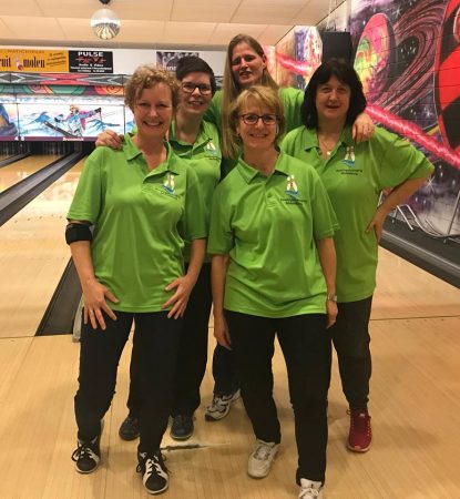 TZC handicapteam 2018 Tamara Meulmeester, Claudia Kutzner, Katty Paling, Angelique de Graaf en Hélène de Ruiter