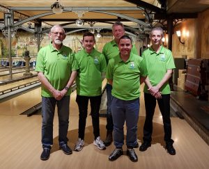 TZC Handicapteam 2020 Jules Visser, Rody Kieboom, Richard van Zelst, Randy van Ingen en Frank Visser