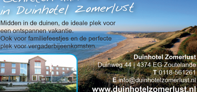 De inschrijving voor het 9e Duinhotel Zomerlust Toernooi is geopend