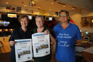06 6e Den Baas en zijn Madam Toernooi 2019 7e plaats Hélène de Ruiter en Dries Nelis