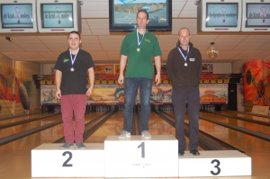05 VK senioren 2017 top 3 Heren C Ronnie de Bruine, Randy van Ingen en Maurice Wandel