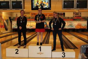 03 VK Senioren 2018 Dames Top 3 Lindsey Paling, Hélène de Ruiter en Angelique de Graaf