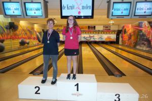 02 VK senioren 2016 top 2 Dames AB Lindsey Paling en Helene de Ruiter                                         