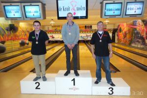 04 VK senioren 2016 top 3 Heren C Rob Mol, Randy van Ingen en Ludo Warman
