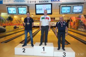 05 VK senioren 2016 top 3 Heren B John van Staaijeren, Michael Snijders Jr. en Johan Corbijn                                         